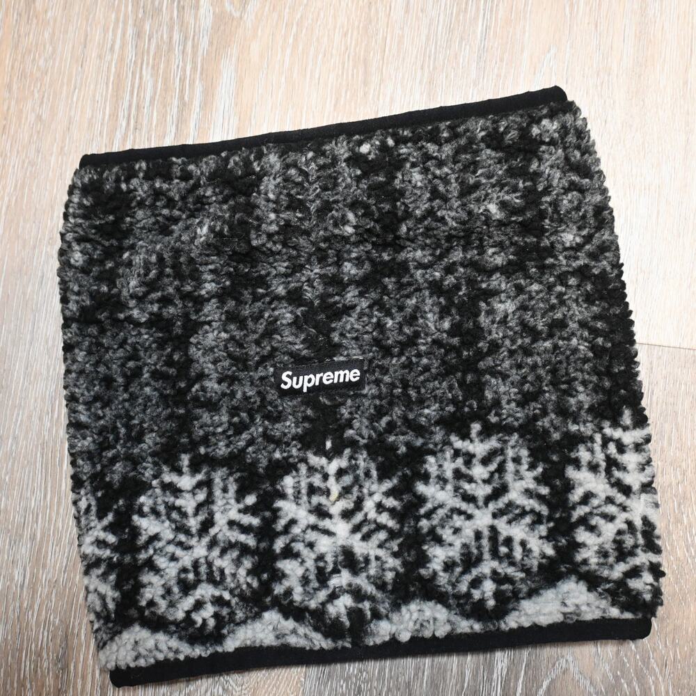 Supreme Neck Gaiter Charcoal Grey 100 % Authentic - Picture 3 of 4